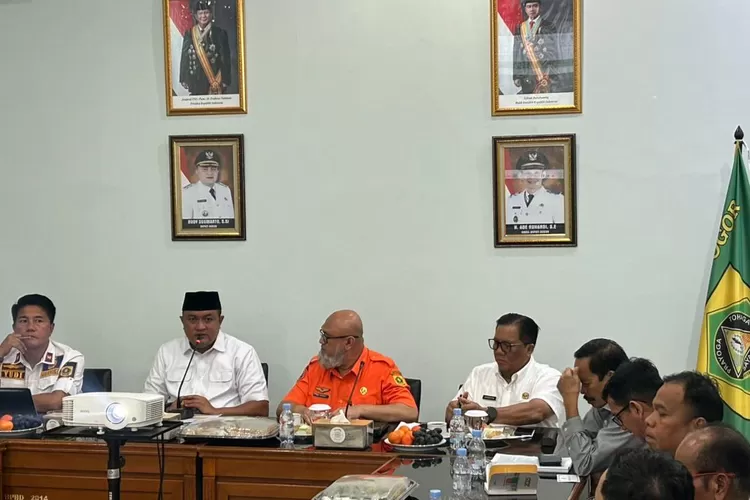 Pemkab Bogor Gandeng Swasta untuk Perkuat Sistem Mitigasi Bencana. (Foto/Diskominfo Kabupaten Bogor.)