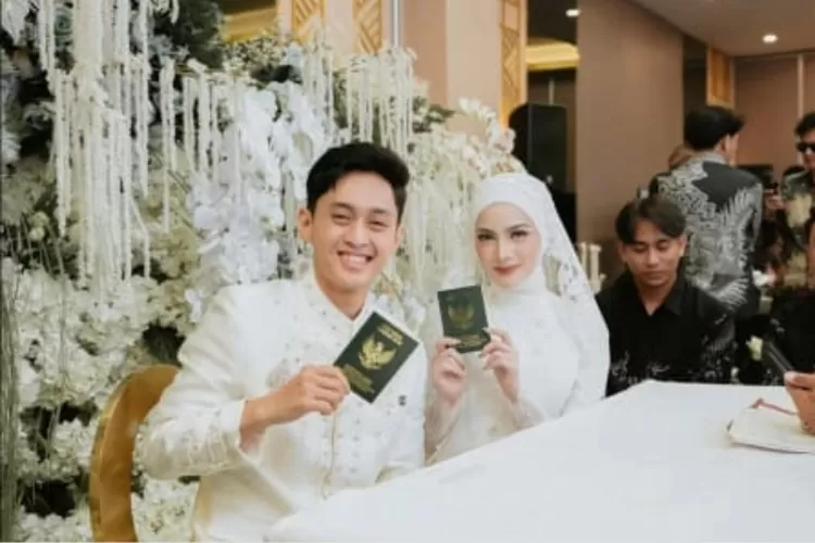 Pernikahan Tiktoker Fahmi dan Resti (Foto: IG/ @_restiindah)