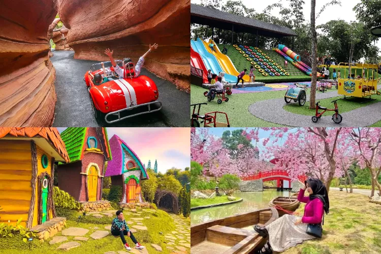 Kolase Foto Wisata Terbaru di Puncak Bogor (Instagram)