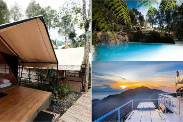Glamping Menoreh menawarkan pengalaman berkemah yang mewah dan nyaman, tanpa perlu repot membawa perlengkapan berkemah sendiri (Instagram @glampingmenoreh)