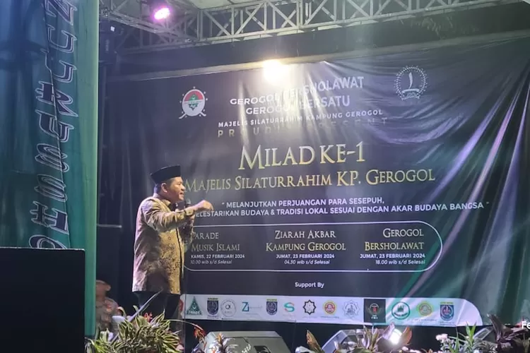 Majelis silaturahmi Kampung Gerogol yang terletak di Kelurahan Rangkapan Jaya, Kecamatan Pancoranmas mengadakan acara haul akbar, untuk merayakan milad perdananya dan melestarikan budaya lokal di wilayahnya.
