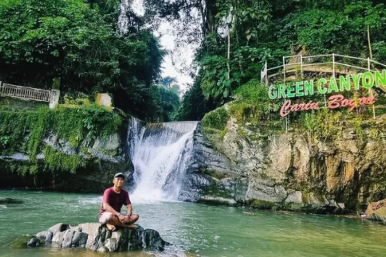 Wisata alam Grand Canyon Bogor ini menawarkan pemandangan alam yang memukau  (Instagram/@albablabla_)