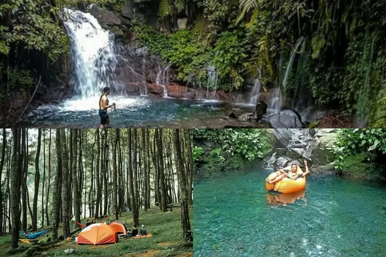 Tempat wisata yang bisa mendapatkan view hutan pinus dan 3 curug yang cantik di Curug Cipeuteuy ini (Instagram/@curugcipeuteuy_bogor)