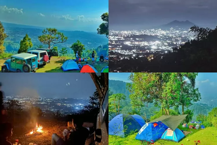 View di tempat camping  Bukit Citamiang Camping Ground yang mempesona  (Instagram/@bukitcitamiang.campingground)