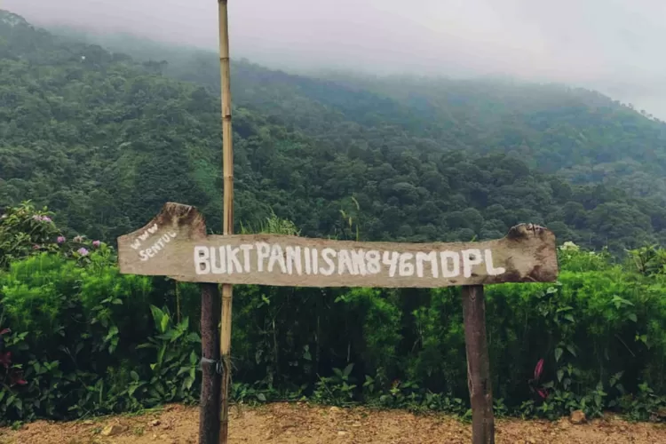 Bukit Paniisan 846 Mdpl memberikan view dari ketinggian yang memukau
