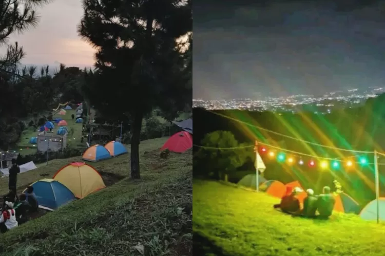 Camping Ground hidden gem Curug Putri Pelangi viewnya cantik banget (Instagram/@campground.bundanur)