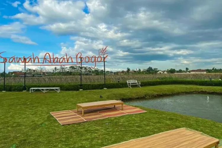 Sawah Abah Bogor sebagai tempat bukber (Instagram/@sawahabahbogor)