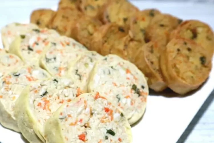 Rolade Tahu bisa jadi ide stock menu sahur yang praktis dan ekonomis (Tangkapan Layar Youtube Nuraaini Soewarto)