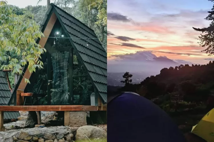 Luwihaja Hill dengan glamping dan camping ground yang cocok untuk liburan keluarga (Instagram)
