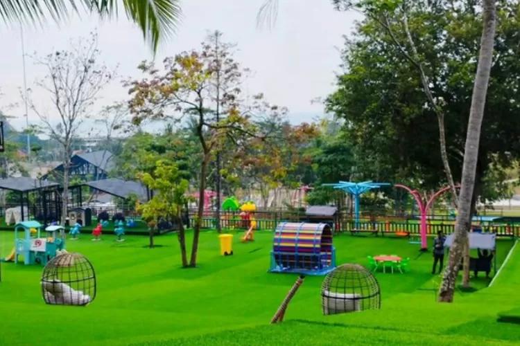 Playground ramah anak di The Nice Ocean View Anyer  (Instagram/@theniceoceanviewanyer)