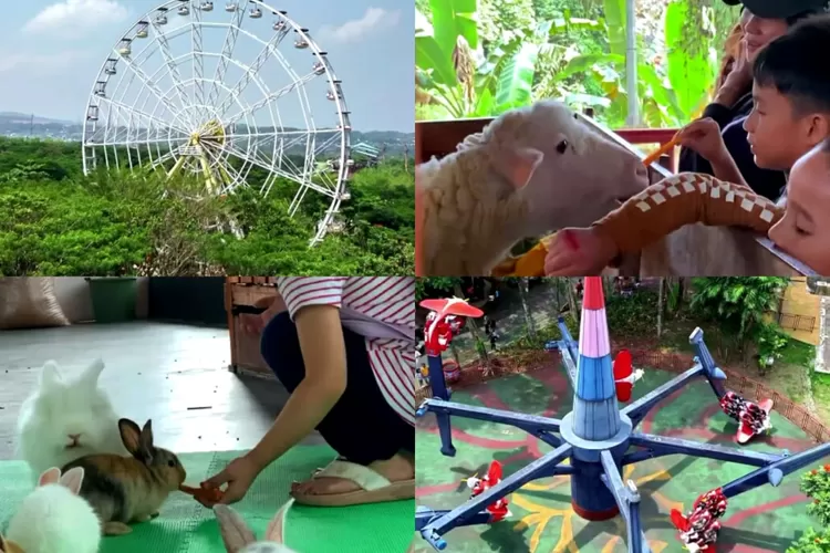 Wahana yang tersedia di Jungleland Adventure Theme Park atau Jungle Land (Instagram/@jungleland_indo)