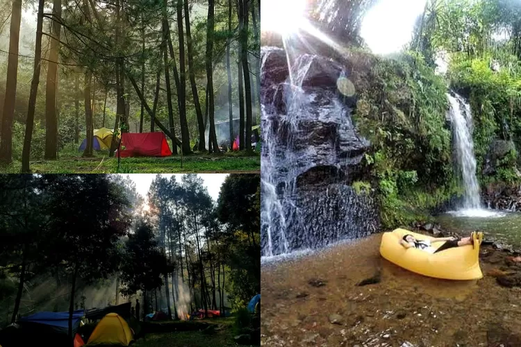 Tempat camping dan curug di Curug Cihurang yang cantik banget (Instagram/@curugcihurangbogor )