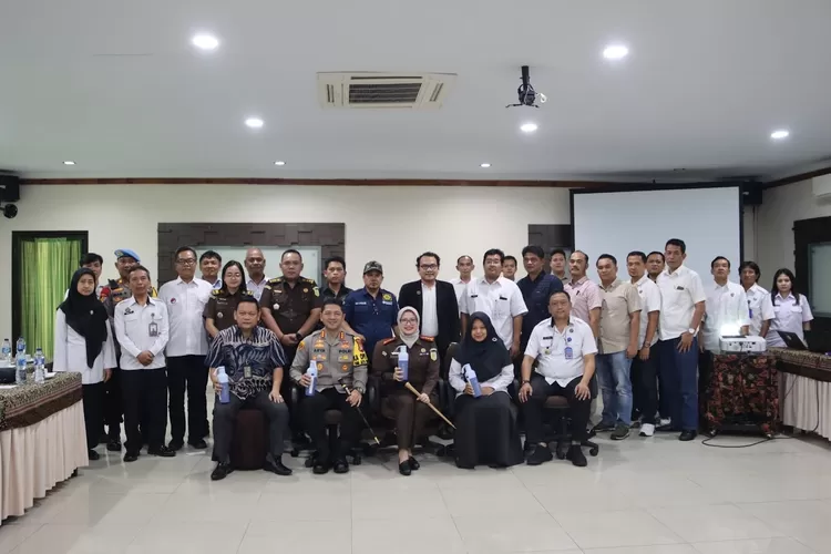 Pelaksanaan kegiatan rapat koordinasi pelaksanaan asesmen terpadu dalam rangka program kota tanggap ancaman narkoba. (BNN KOTA DEPOK)