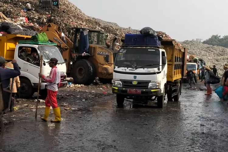 Kondisi TPA Cipayung usai dilakukan maintenance selama dua hari, 13 dan 14 Mei 2024. (ANDIKA EKA/RADAR DEPOK)