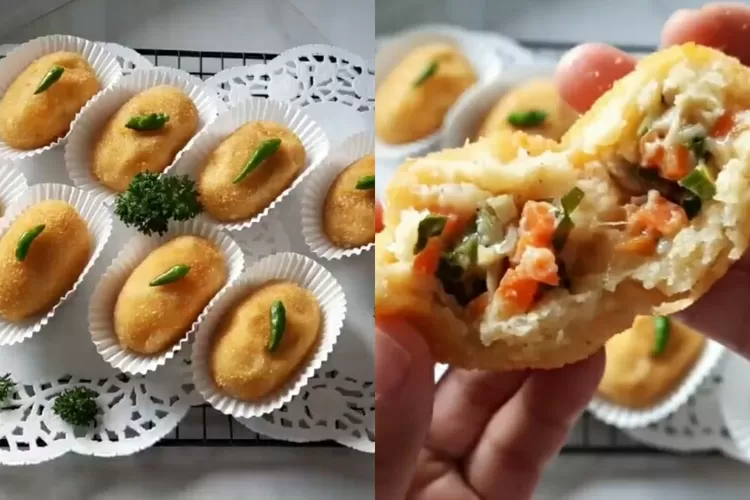 Kroket Kentang Ayam yang lembut dan enak bikin nagih (Youtube atha naufal)