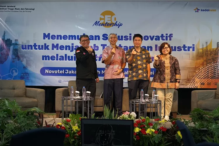 CEO Mentorship, sebuah acara yang bertujuan untuk mempererat kolaborasi antara industri dan pendidikan, kembali hadir, Sabtu (18/5), di Jakarta. 