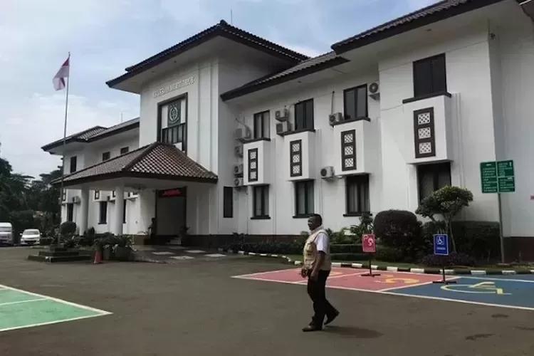 Gedung Kejari Depok, Jalan Boulevard, Grand Depok City, Kecamatan Cilodong. (RADAR DEPOK)