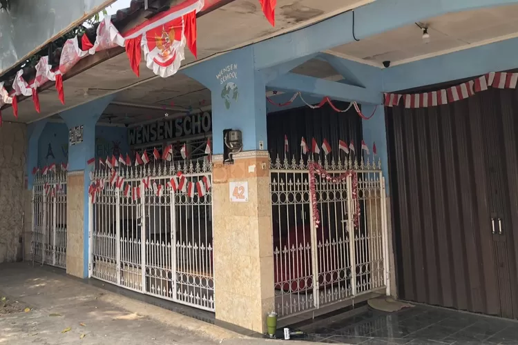 Penampakan lokasi Daycare yang lakukan penganiayaan pada dua anak di Kota Depok (ISTIMEWA)