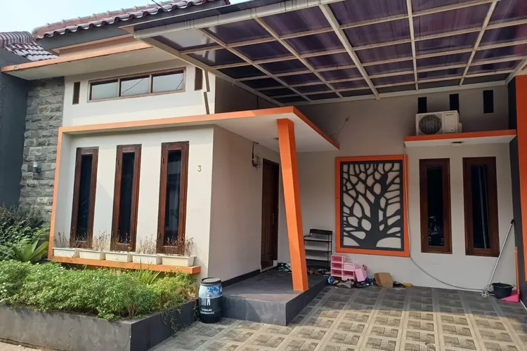 Rumah terduga pelaku penipuan event organizer AR dan DS di Fahira Residence 3, Grand Depok City, Kelurahan Jatimulya, Kecamatan Cilodong, Kota Depok. (MONICA REISTIE/RADAR DEPOK)