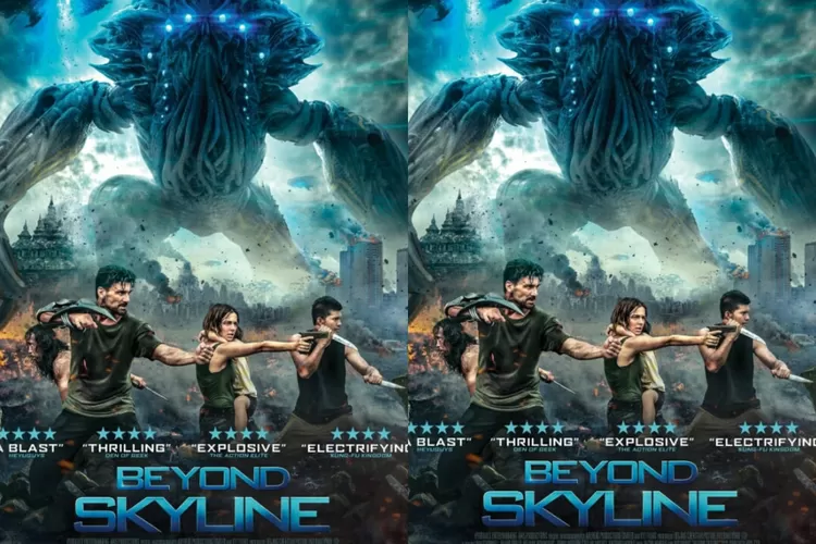Aksi Iko Uwais di Film Beyond Skyline yang tayang di Bioskop Trans TV (imdb.com)