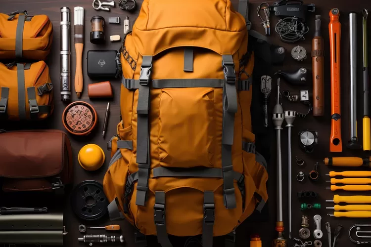 Ilustrasi gambar peralatan naik gunung yang wajib dibawa (freepik.com)