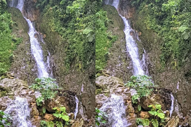 Pesona curug hidden gem Bogor Curug Arca