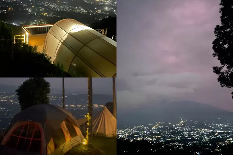 Keindahan city light di Damar Hills Camp yang juara (Instagram/@damarhills)