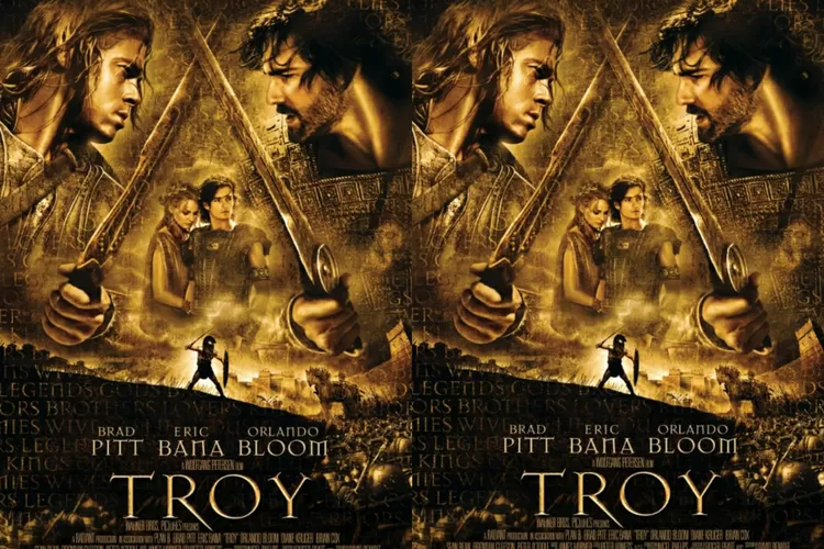 Brad Pitt dalam Sinopsis Film Troy (imdb.com)