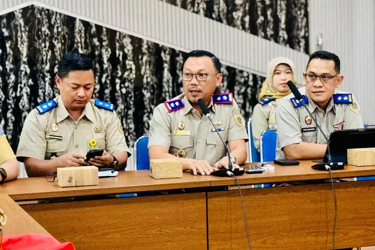 BPN Kota Depok gelar monitoring dan evaluasi (Monev) Pendaftaran Tanah Sistematis Lengkap (PTSL) bersama Pemerintah Kota (Pemkot) Depok, Senin 19 Agustus 2024.  (DOKUMEN BPN DEPOK)