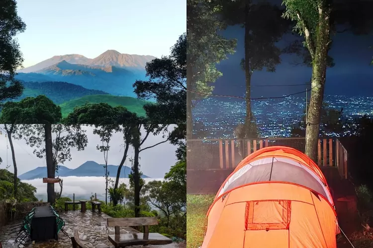 Keindahan view di Teras Jingga Camping Ground Puncak Bogor (Instagram/@teras.jingga)