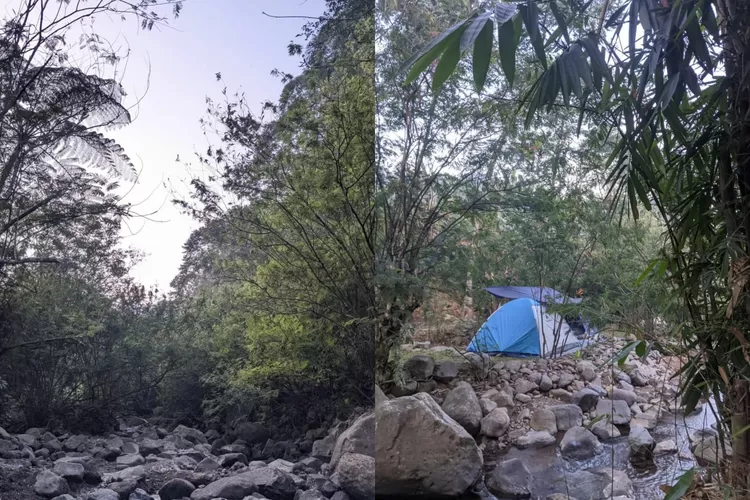 Suasana tempat camping di Lembah Cai Hambalang Sentul (Instagram/@lembah_cai_hambalang)