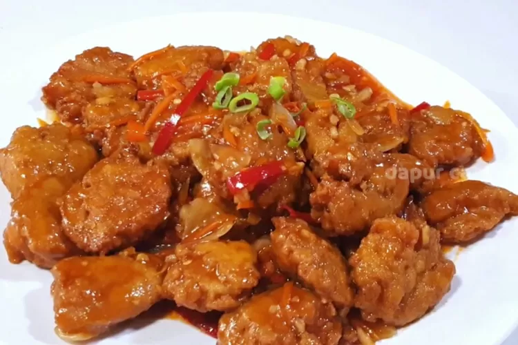 Tahu Crispy Asam Manis yang cocok jadi ide menu masakan harian (Screenshot Youtube Dapur Cantik Channel)