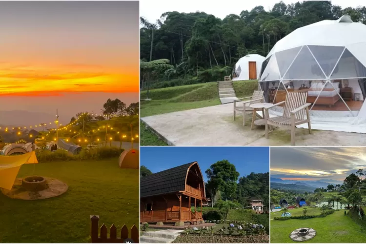 Rekomendasi Tempat Glamping Anti Ribet di Bogor (Instagram @tirispisanvillage_)