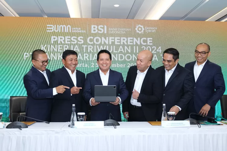 KEUANGAN: PT Bank Syariah Indonesia Tbk (BSI) membukukan kinerja keuangan yang sangat impresif pada kuartal II 2024.  (BSI)