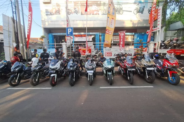 Ikatan Motor Honda Purwakarta (IMHP) menggelar acara kopdargab.  (PT Daya Adicipta Motora)