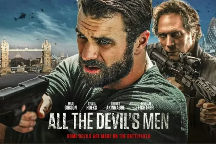 Aksi Milo Gibson di Film All the Devil&rsquo;s Men  (imdb.com)