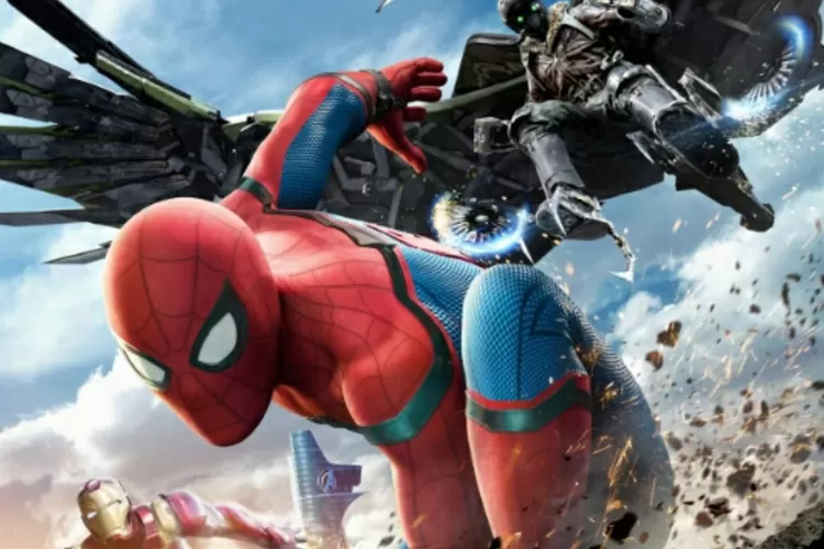Tom Holland sebagai Peter Parker dalam Film Spider Man Homecoming (imdb.com)