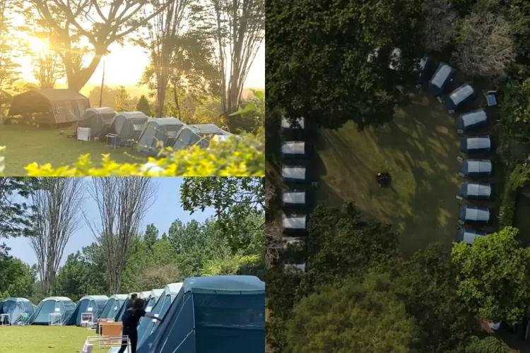 Pesona Tanakita 5 Star Camp yang berada di kaki Gunung Gede Pangrango (Instagram/@tanakitaofficial)