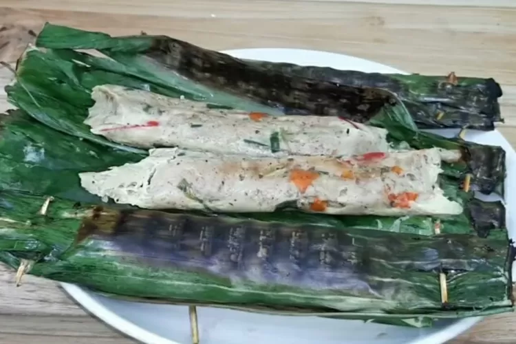 Tampilan pepes jamur yang enak (Screenshot Youtube Ceceromed Kitchen)