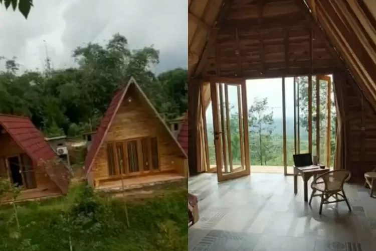 Glamping bungalow kayu di Kambing Bagus Farm (Instagram/@de_kbf_bogor)