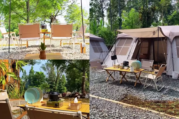Glamping ala Korea di Camping Gayatri Citeko Bogor (Instgaram/@campinggayatri)