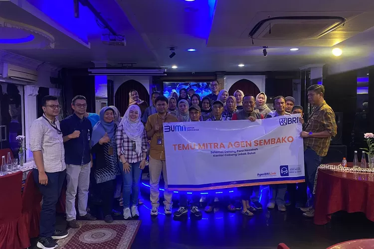 BRI Kantor Cabang Lebak Bulus menggelar Gathering Temu Mitra Sembako, di Hot Ini Kafe, Kelurahan Gandul, Kecamatan Cinere, Depok.