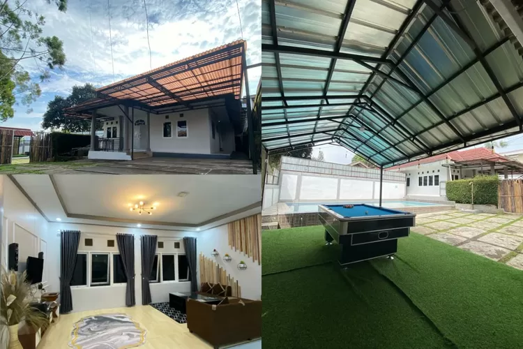 Suasana di Villa Mee One Puncak yang cocok untuk staycation (Instagram/@meeone_villas)