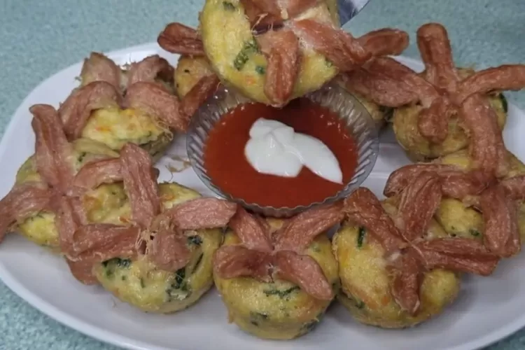 Bentuk lucu dan unik dari Tahu Fantasi Sosis (Tangkapan layar Youtube Bagja Vlog)