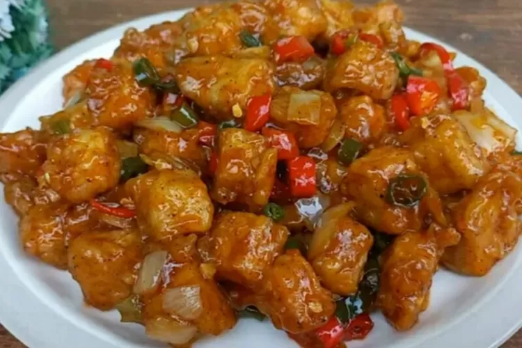 Olahan tempe yang bisa ngabisin nasi, tempe lada hitam (Tangkapan layar Youtube Dapurku Memasak)