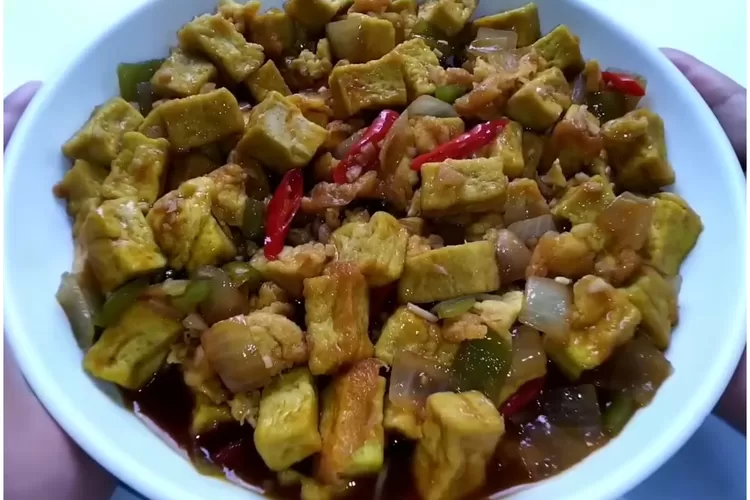 Resep dari olahan tahu dan telur yang enak (Tangkapan layar Youtube BISNIS IBU RUMAH TANGGA)