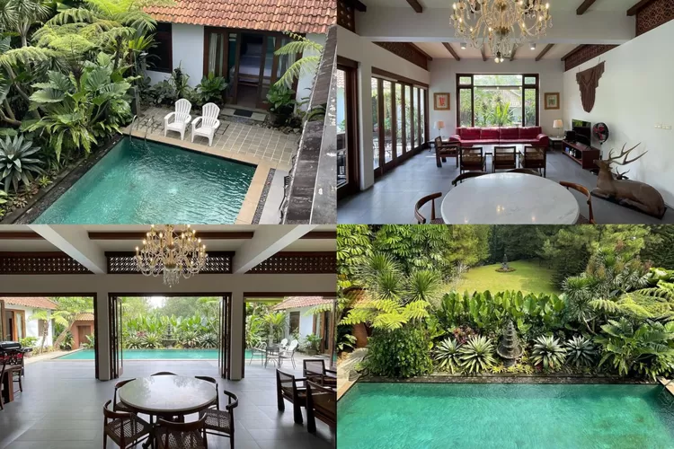 Suasana dan fasilitas Villa Sendja Sentul  (Instagram/@imapaka)