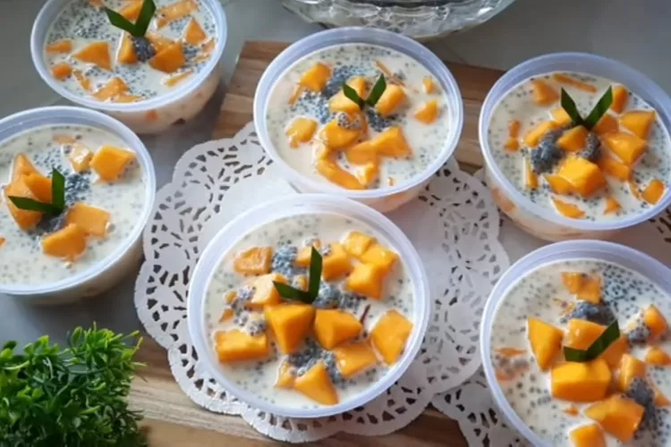 Inovasi olahan mangga, Mango Milk Cheese untuk ide jualan (Tangkapan layar Youtube atha naufal)