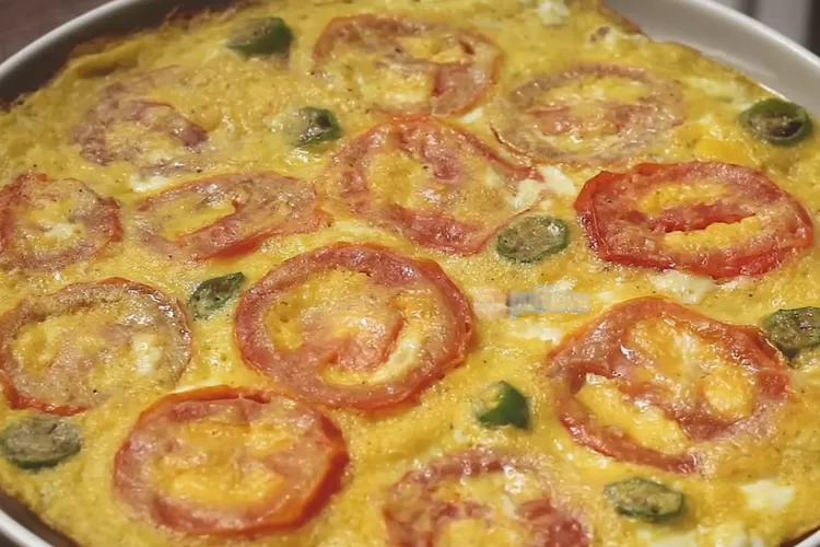 Tomat Goreng Telur  yang praktis untuk menu sarapan (Tangkapan layar Youtube pufflova)