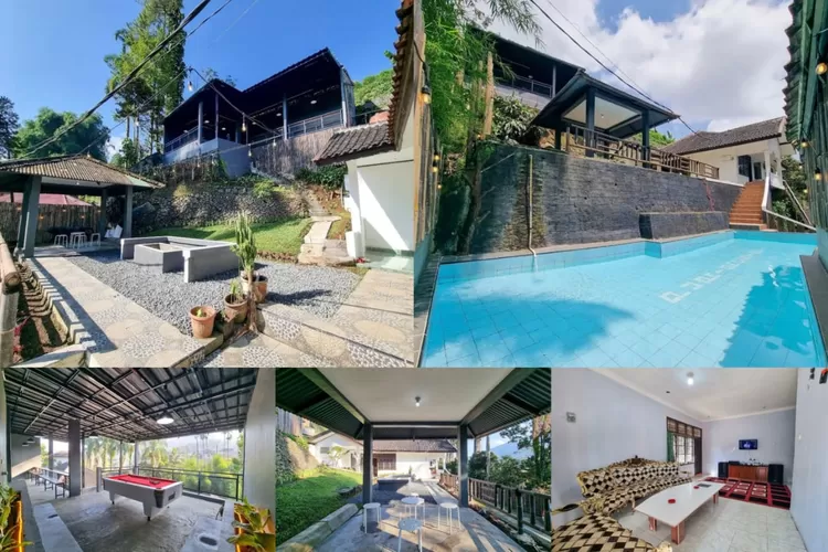 Fasilitas dan suasana di Villa 4D by The Rain Villas Puncak (therainvillas.com)